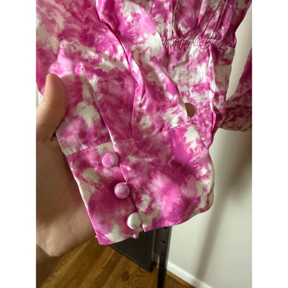 NWT For Love and Lemons Devon Mini Dress Size Small - Picture 6 of 9